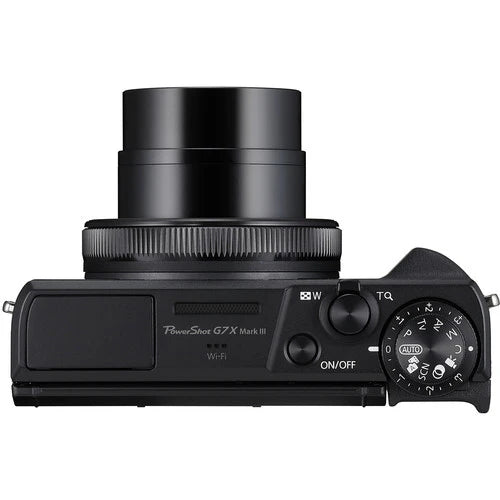 Canon PowerShot G7 X Mark III Digital Camera [Black] 20.1MP 4K Digital Camera with Wi-Fi & Bluetooth