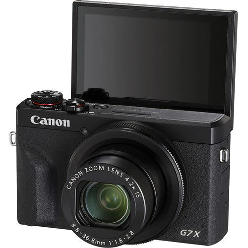 Canon PowerShot G7 X Mark III Digital Camera [Black] 20.1MP 4K Digital Camera with Wi-Fi & Bluetooth